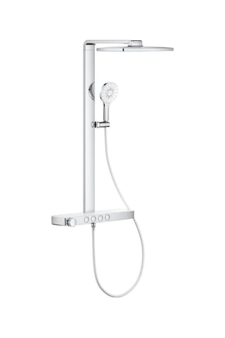 Grohe Rainshower Aqua Pure Duvara Monte Termostatlı Duş Sistemi - 1009610000 Krom