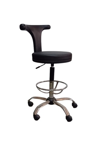 Polyüretan Sırtlıklı Çemberli Tabure