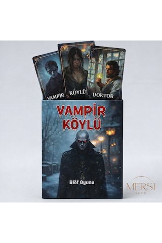 Vampir Köylü Blöf Kart Oyunu Sosyal Strateji Parti Oyunu