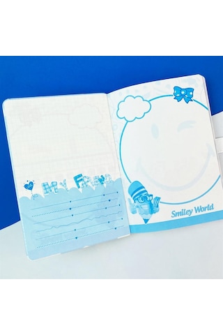 Panda Tasarımlı Kabartma Kapaklı Defter Çok Renkli