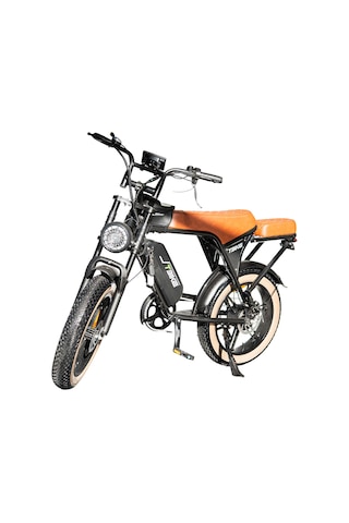 T-bike V8 Pro 250w Elektrikli Bisiklet Taba Kahverengi