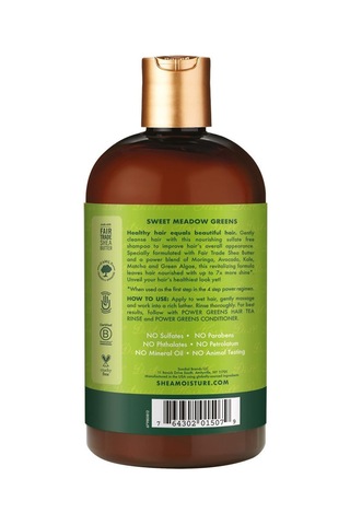 Shea Moisture Power Greens Moringa ve Avokado Yağlı Şampuan 384ML