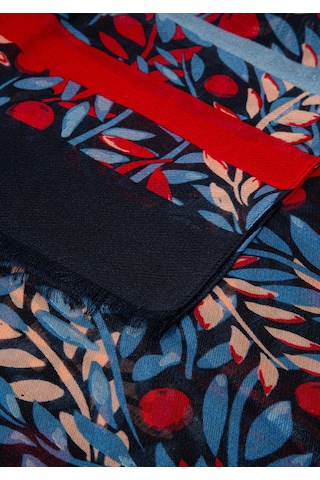 Mavi - Baskılı Şal 1912677-35307 Mavi