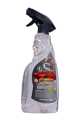Wiforte Buğu Çözücü Oto Cam Spreyi 500 Ml Trax Hızlı Etkili Buzlanma Önleyici, Araç Ön Camı Ve Ayna İçi