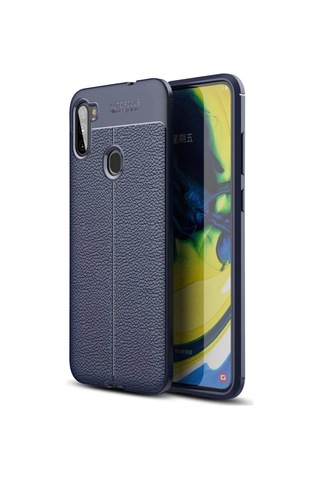 Mey İthalat Samsung Galaxy Uyumlu, A11 Kılıf Auto Focus Kapak - Lacivert