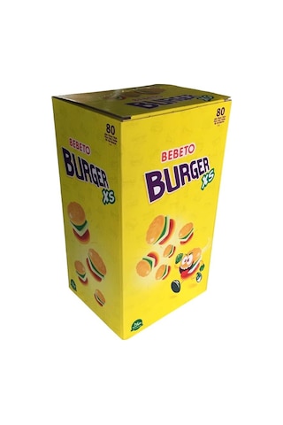 Bebeto Burger Xs Şekerleme 10 G 80 Adet