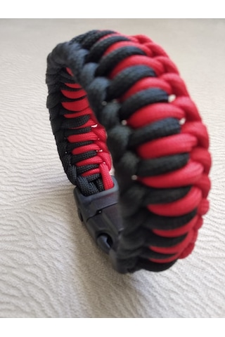 Paracord Ceneviz Model Paraşüt İpi Survival Outdoor Bileklik Çok Renkli