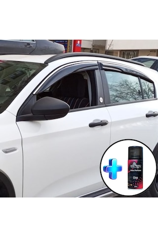 Skoda Octavia A4 Mügen Cam Rüzgarlığı Abs Nikelajlı Krom Cam Rüzgarlığı 1996-2004 4 Lü + Ebrayn 150 Ml Koku