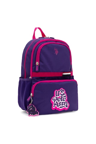 U.s. Polo Assn. Kız Çocuk Mor Okul Çantası 50315239-vr038 Mor