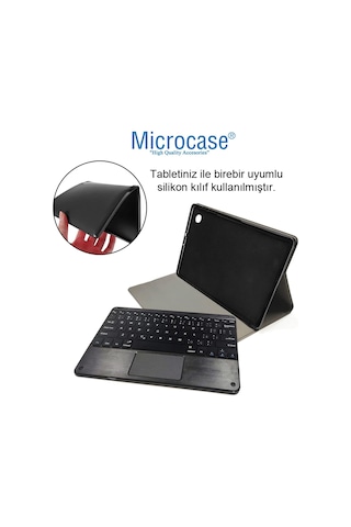 Honor Uyumlu Pad X8 10.1 inch Bluetooth Touchpad Klavye + Kılıf - BKK5