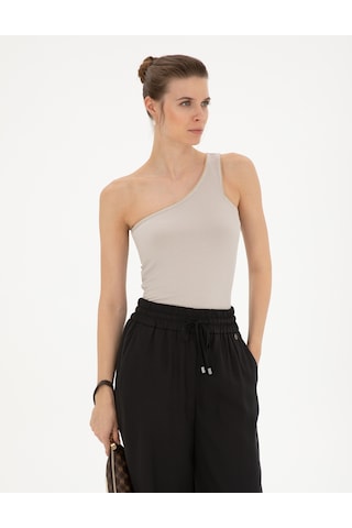 Pierre Cardin Kadın Kum Tişört 50284718-vr085 Kum
