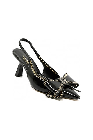 Topuklu/ Stiletto Kadın 3063041 Nacree Naplack Nero Siyah