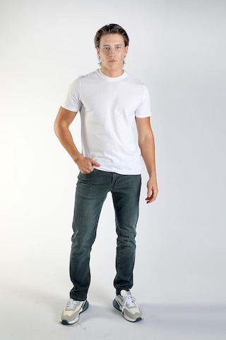 Lee Cooper Baselo Erkek O Yaka T-Shirt Beyaz-17665-Beyaz