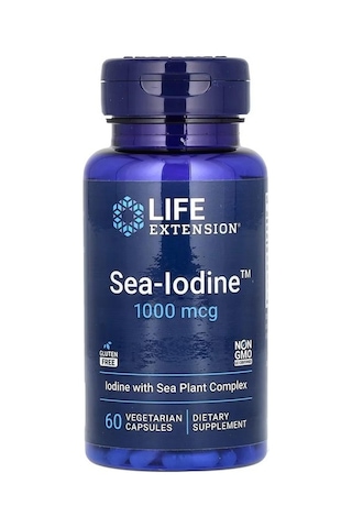 Sea-ıodine, 1,000 Mcg, 60 Vegetarian Capsules