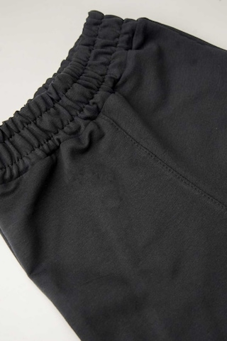 Heyadventure Erkek / Kız Çocuk Jogger Eşofman Altı Cepsiz Paçası Kaşkorseli Siyah Siyah