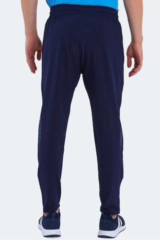Slazenger Grıet Erkek Fermuar Cepli Dar Paça Lacivert Eşofman Altı Lacivert