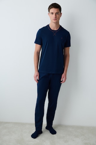 Penti Erkek Navy Star Pijama Takımı