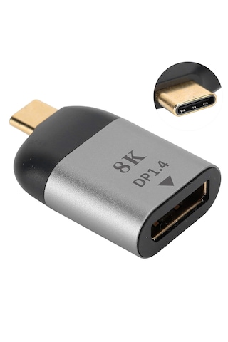 Apple Uyumlu iPhone 15 16 Type-c To Dp 8k 60hz Dp Dönüştürücü -fc1033