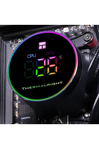 Frozen Magic 360 Digital Argb Black V2 360mm Intel Amd Uyumlu İşlemci Sıvı Soğutucu Diğer