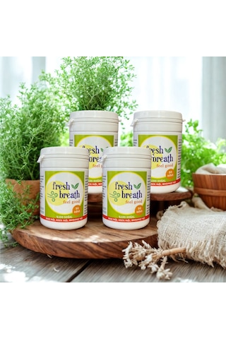 Fresh Breath Ağız Kokusu Önleyici 4 x 90'lı