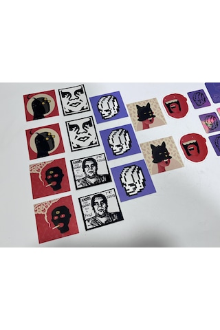 Karma Sticker Koleksiyonu 24 Adet
