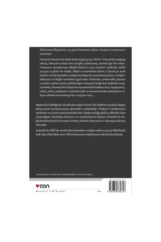 Nutuk - Mustafa Kemal Atatürk - Can Yayınları