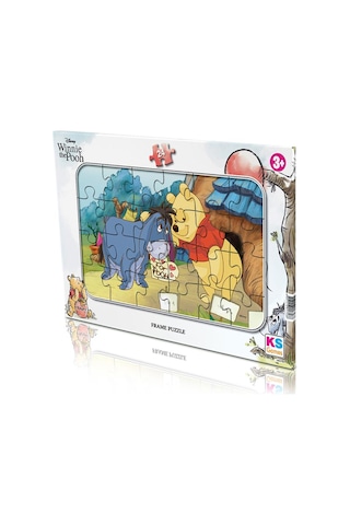 Winnie The Pooh 24 Parça Frame Puzzle.