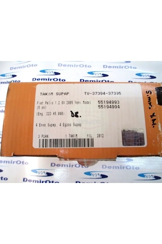 55194993-55194994 Subap Takımı 1,2 Doblo-Palio Fire Mot..SUPSAN