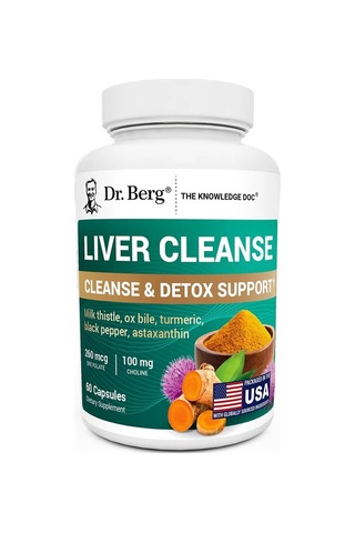 Cleanse & Detox Support 60 Kapsül Takviye Edici Gıda Dr.berg