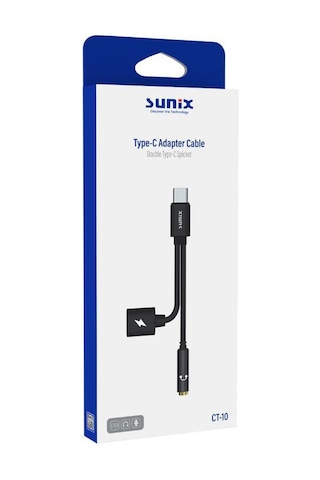 Sunix 2in1 Type-c Dönüştürücü Adaptör Ct-10