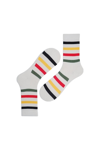 The Socks Company Desenli Kadın Soket Çorap 268k Çok Renkli