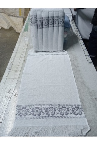 Northcity 12 Adetli Saçaklı Düğün Havlusu, Konvoy Havlusu Ekonomik Model 40x80cm 4 Renk