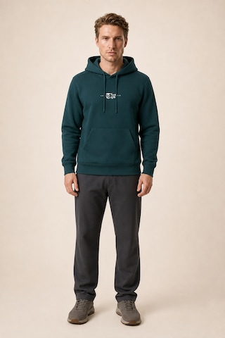 Redline Thenk Yeni Sezon Erkek Regular Fit Kapüşonlu Sweatshirt Nefti