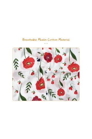 Yifomall Muslin Pamuk Bebek Araba Koltuğu Gölgeleyici: İki Katlı Nefesli, Güneşten Koruyucu, 114x90cm Köpekbalığı/ananas/varyant Renkler