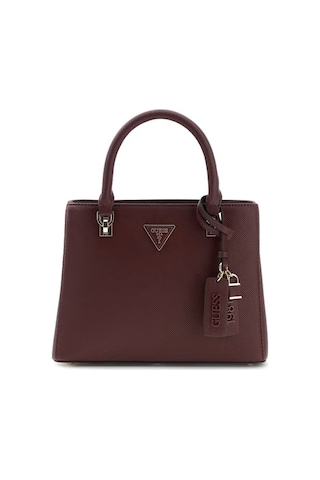 Guess Noelle Saffiano Kadın El Çantası Hwzg9672050 Bordo