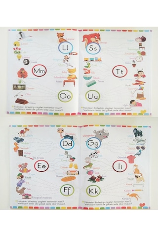 4 - 7 Yaş Matematik Kodlama ve Çizgi Çalışmaları Seti 15 Kitap