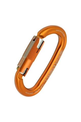 Kong Ovalone Alu Rıse Lock 26kn Otomatik Triactlock 3 Kilitli Alüminyum Oval Karabina 712le0opokk Or Turuncu