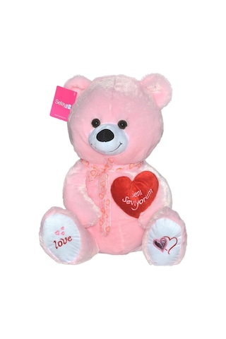 1030P Selay Yumoş Ayı 50 Cm Pembe 1030P Selay Yumoş Ayı 50 Cm Pembe