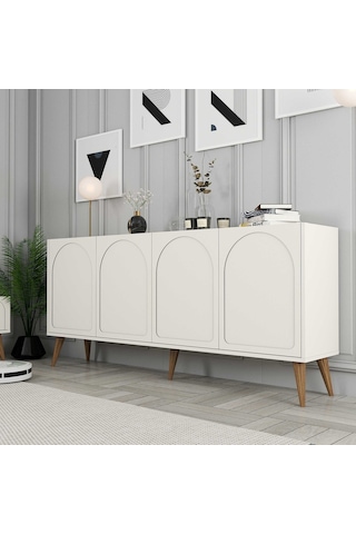 Variant Lyon Konsol - Krem / Ceviz