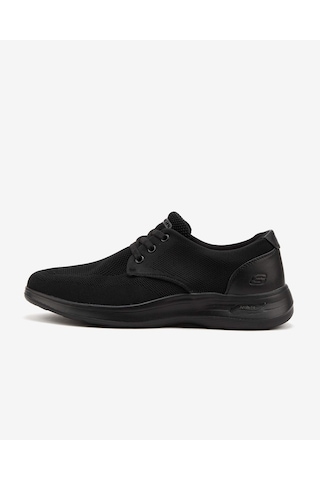 Skechers Arch Fit Darlo - Weedon Erkek Siyah Günlük Ayakkabı 204463 Bbk Siyah