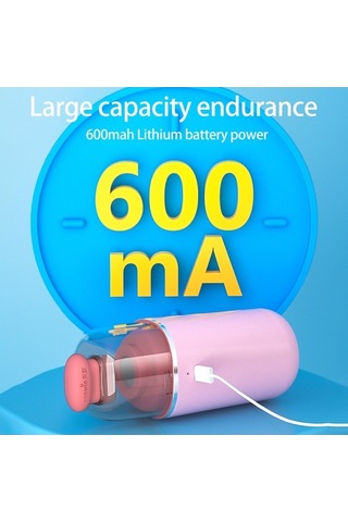 Dancemonkey 600mah Şarjlı Masaüstü Süpürge Seti, Mavi, Pembe, Sarı Renklerde, Evye Ofis İçin