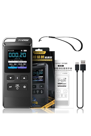 Fnirsi Gc-02 Geiger Sayacı Nükleer Radyasyon Test Cihazı