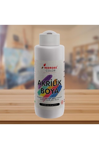 Lexroo Beyaz Akrilik Boya 120ml