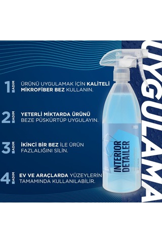 Gyeon Q²m İnteriordetailer Araç İçi Bakteri Virüs Temizleyici - 1