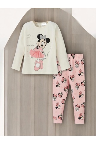 Kız Çocuk Pijama Takım Pembe