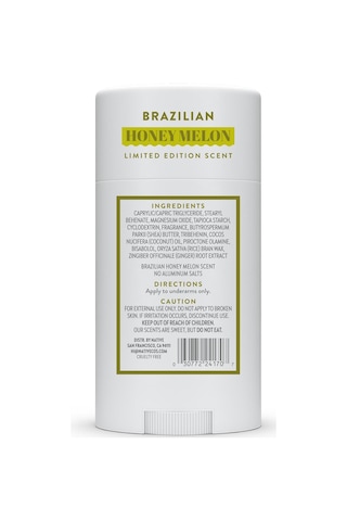Native Brazilian Honey Melon Alüminyumsuz Stick Deodorant 75gr