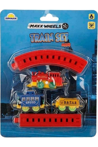 Nessiworld 2559 Maxx Wheels Mini Tren Seti 11 Parça -sunman