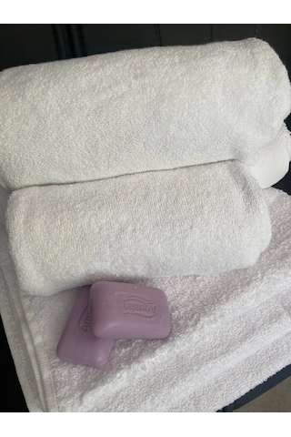 Otel Tipi 10 Adet El Havlusu 50x90 200 Gr. Beyaz