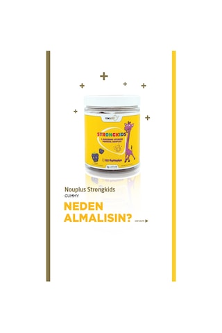 Nouplus Strong Kids 60 Gummies