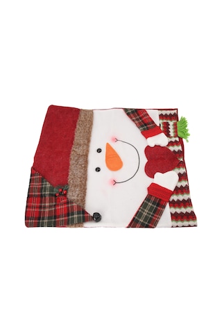 Skycity Noel Dekorasyonu Sandalye Örtüsü - Yumuşak Kumaş, 52x47cm, Noel Tema Desenli, Ev Dekorasyonu Diğer